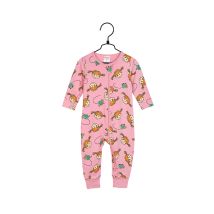 Peppi Pitkätossu Letit-pyjama roosa